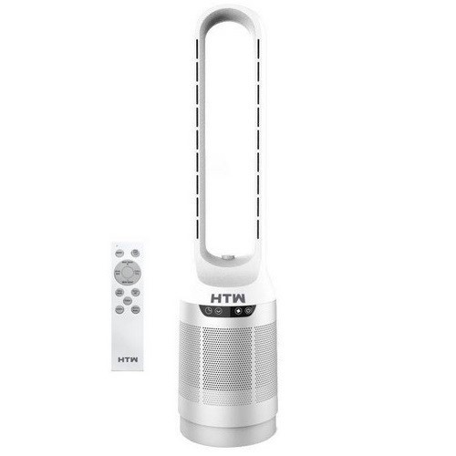 VENTILADOR HTW HTW-VTR-40CK BLANCO TORRE SIN ASPAS